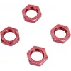 Reely 1:8 Self-Locking Wheel Nuts Red 4 pcs (1528382)