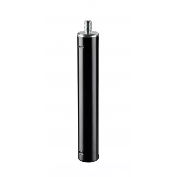 Tub prelungitor KÖNIG & MEYER pentru suporturi universale, filet 3/8 inch, diametru 25 mm, lungime 153 mm, negru (18832-000-55)
