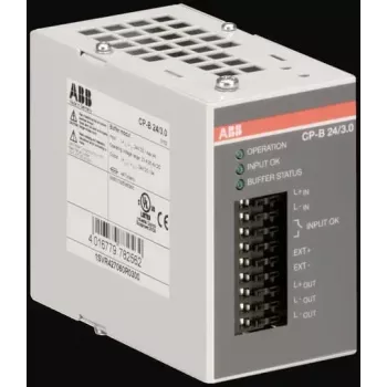 ABB CP-B 24/3.0 Modul tampon pentru surse de alimentare, 24 V DC, 3 A, șină DIN 1SVR427060R0300