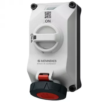 MENNEKES DUOi Priză de perete 5612506G 16A 5P 6h 400V IP69