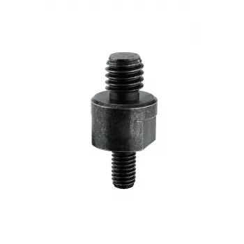 Știft filetat KÖNIG & MEYER M24 x 300 mm, filet de 25 mm la fiecare capăt, oțel negru pasivat, 23721-300-25
