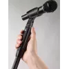 KÖNIG & MEYER 26200-300-55 One-Hand Microphone Stand with Round Base, Black