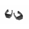 Cleme pentru cabluri K&M 18809 pentru suporturi de keyboard Omega & Omega Pro, negru (pachet de 2), 18809-000-55