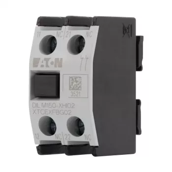 Bloc de contacte auxiliare EATON DILM150-XHI11, 1NO+1NC, montaj frontal, pentru contactoare DILM150-DILM500 277946