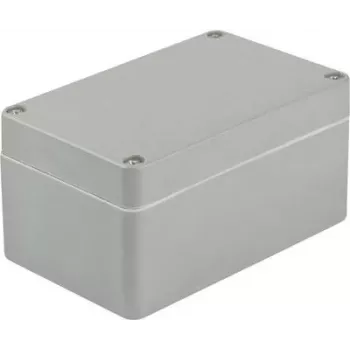 Carcasă universală Bopla EUROMAS P 324, 110 x 75 x 75,5 mm, poliester, gri argintiu RAL 7001 04324000.H