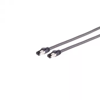 S CONN MAXIMUM CONNECTIVITY Cat. 6A U/FTP Network Patch Cable, Grey, 1m 08-59020