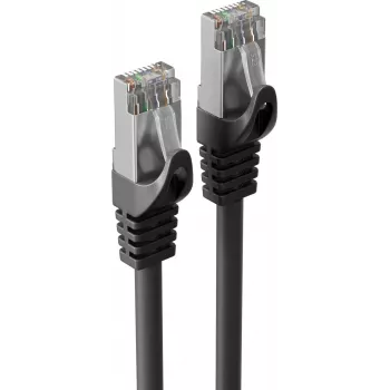 Cablu patch industrial S CONN MAXIMUM CONNECTIVITY PUR Cat.7 S/FTP RJ45, 7 m, negru 08-39275