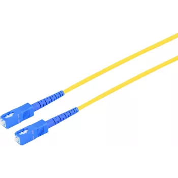 S CONN MAXIMUM CONNECTIVITY SC/SC UPC OS2 Singlemode Fibre Patch Cable, 9/125µm, Yellow, 15m 07-106082
