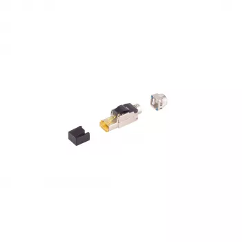 Conector RJ45 STP SHIVERPEAKS BS08-51011 Cat. 6A fără scule, zinc turnat, contacte aurite