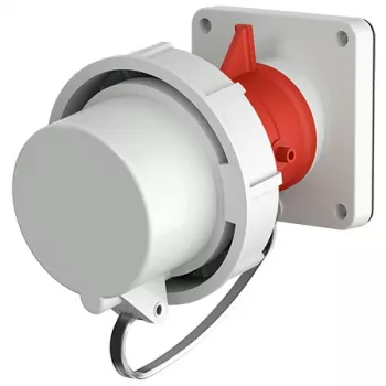 Ștecher de montaj MENNEKES 32A 5p 6h 400V IP67 roșu 1254