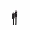 Cablu USB-C la USB-C Thunderbolt 5 UltraFlex SHIVERPEAKS 240W 1m BS13-75025