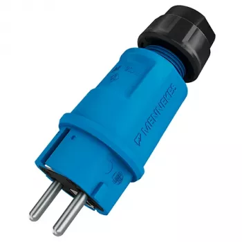 Mennekes Ștecher SCHUKO 16A 2P+PE IP54 albastru (152092)