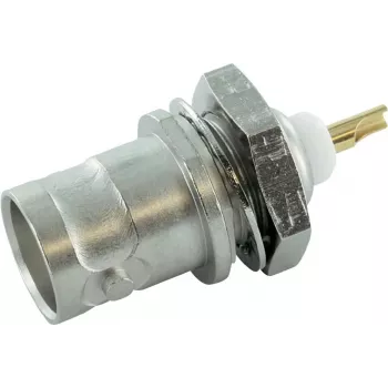 Conector mamă BNC Telegärtner J01001A1219, negru