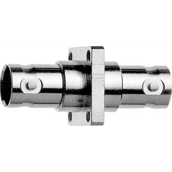 Adaptor de panou TELEGÄRTNER BNC mamă la mamă 50 Ohm J01004A1231