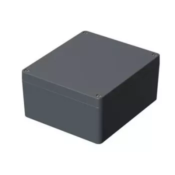 Carcasă universală BOPLA 01140000.MT1 A 140, aluminiu, 200 x 230 x 111 mm, gri-argintiu (RAL 7001)