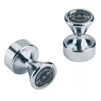 Magnet puternic König & Meyer 11580 pentru pupitre de note, zincat, 2 bucăți (11580-000-29)