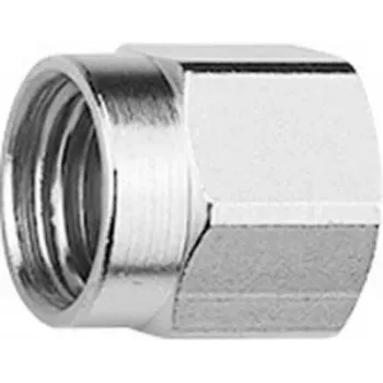 Capac de protecție SMA TELEGÄRTNER, auriu, cu filet, alamă, pentru conectori SMA tată H00040A0001