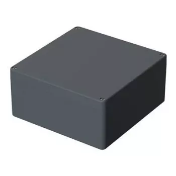 Carcasă universală Bopla EUROMAS P 337, 255 x 250 x 121 mm, poliester, gri argintiu RAL 7001 4337000