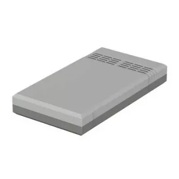 Carcasă de masă BOPLA EG 2030 L, 200 x 112 x 30 mm, polistiren, gri deschis RAL 7035 32203012