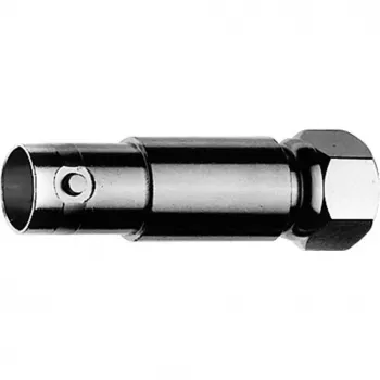 Adaptor coaxial Telegärtner J01008A0031, BNC mamă la F tată