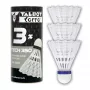 Fluturaș badminton TALBOT TORRO Tech 350 Medium din nailon, alb/albastru, 1 bucată 479112