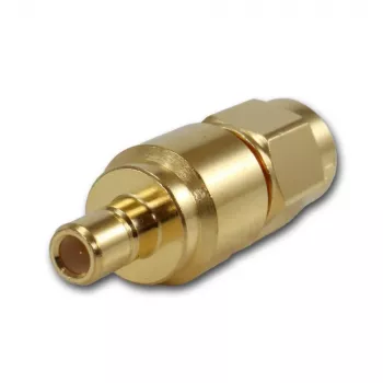 Adaptor coaxial SMA tată la SMB tată Telegärtner, 50 Ohm J01155A0021