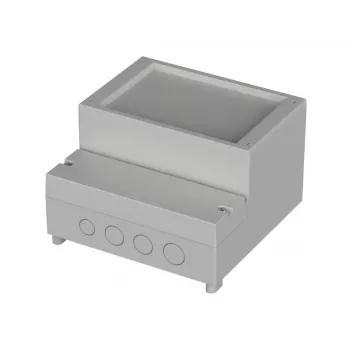Carcasă de control Bopla RCP 170 F 166 x 161 x 109,5 mm ABS gri deschis 41170609
