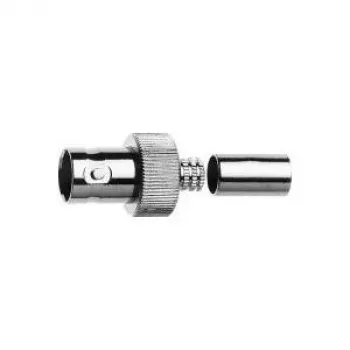 Mufă de cablu BNC cu sertizare Telegärtner G30 50 Ohm pentru LMR-240, set de 5 J01001A0073