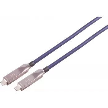 S CONN MAXIMUM CONNECTIVITY USB-C Hybrid Cable 3.2 Gen 2 8K 10G 60W TPU 12.5m Black 30-44211