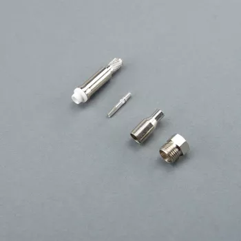 Conector mufă FME cu sertizare Telegärtner pentru RG-316/U, 50 Ohm, nichel/aur, 1 buc. J01701A0008Z