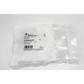 Conector BNC tată pentru cablu cu sertizare Telegärtner, 50 Ohm, RG-213/U, 1 buc. (J01000A0059)