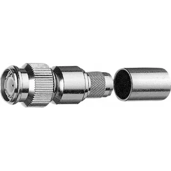Conector tată cablu TNC Telegärtner cu crimpare G42, 50 Ohm, Telealloy, 2.7/7.1, 5 bucăți (J01010A0053)