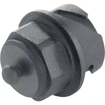 Capac de protecție RJ45 TELEGÄRTNER H80030A0000, plastic negru, protecție împotriva prafului pentru porturi de rețea neutilizate