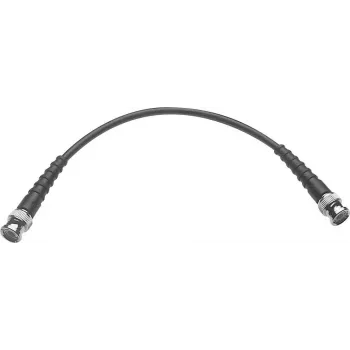 Cablu coaxial Telegärtner L00011A1457 2m BNC tată la BNC tată 50 Ohm RG58, negru