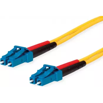 Cablu patch duplex LC la LC single-mode OS2 Telegärtner, 3 m, galben L00872A0002