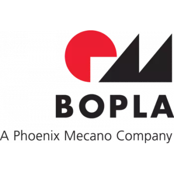 Suport pentru șină DIN BOPLA TSH 35-2, negru 20035000