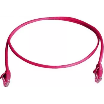 Cablu patch Telegärtner L00001A0232 Cat6 U/UTP, roșu, 2 m