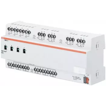 Controller de cameră ABB Raum Master REG RM/S3.1 KNX, 3 intrări universale, 3 ieșiri de comutare, 3 ieșiri PWM, montaj pe șină DIN, 3 TE 2CDG110165R0011