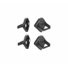 König & Meyer 19708-000-55 Suport magnetic pentru tabletă PC, atenuare zgomot, pachet de 4, negru