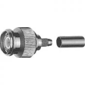 Conector tată TNC Telegärtner crimpare pentru RG-142B/U, 50 Ohm, pachet de 5 J01010A0000