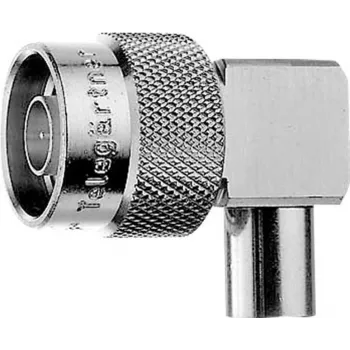 Adaptor coaxial Telegärtner tată tip N la tată FME, 50 Ohm, DC-6 GHz J01027C0020