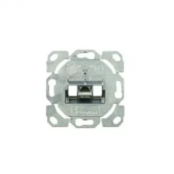 Modul priză RJ45 TELEGÄRTNER AMJ-S Cat.6A ecranat cu capac, alb pur J00020A0514