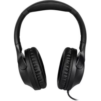 Căști cu fir TechniSat Stereoman 3 cu microfon, cablu 3m, negre 0000/9105
