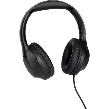 Căști cu fir TechniSat Stereoman 3 cu microfon, cablu 3m, negre 0000/9105