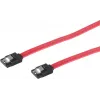Cablu GoodConnections SATA 3 Gb/s cu blocare, 0,5 m, roșu 5045-A05