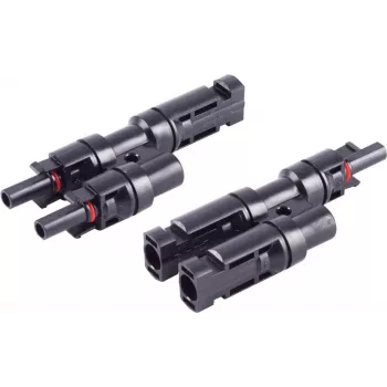 Set adaptor T PV4 S CONN MAXIMUM CONNECTIVITY, 2/1, IP68, 1,5 kV, negru (02-21012)