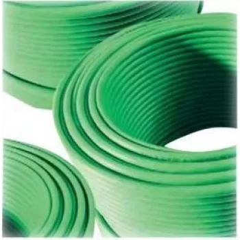 Cablu patch RJ45 Telegärtner 100017329 CAT 5 cu protecție anti-îndoire, verde