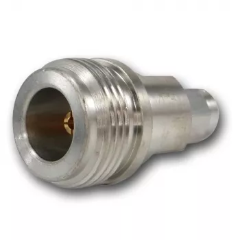 Adaptor coaxial între serii Telegärtner SMA tată la N mamă, 50 Ohm, DC-18 GHz