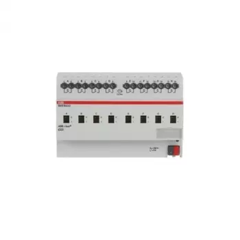 Actor de comutare ABB KNX cu 8 căi, 6 A, șină DIN, SA/S8.6.2.2, 2CDG110255R0011