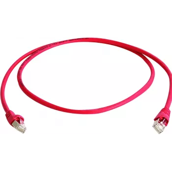Cablu patch TELEGÄRTNER 100028072 Cat6a S/FTP, 5,5 m, roșu
